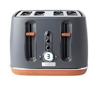 Haden 201317 Dorchester 4 Slice Toaster - Grey