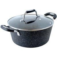 Scoville Neverstick 24cm Casserole Pan Black