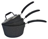 Scoville 3 Piece Non Stick Aluminium Pan Set