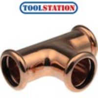 Pegler Yorkshire Xpress Press Fit Equal Tee 22mm