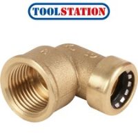Pegler Yorkshire Tectite Sprint FI Elbow 15mm x 1/2"