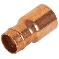 Yorkshire Copper Solder Ring Fitting Reducer F 15mm x M 22mm (46383)