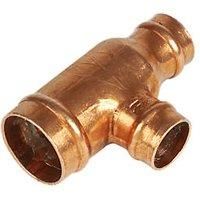 Yorkshire Copper Solder Ring Reducing Tee 22mm x 15mm x 15mm (93907)