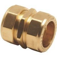 Pegler PX40 Brass Compression Equal Coupler 28mm (3705G)