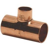 Endex Copper End Feed Reducing Tees 22 x 22 x 15mm 2 Pack (4870G)
