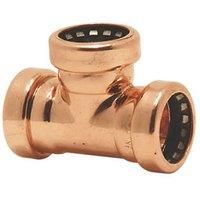 Tectite Sprint Push Fit Pipe Equal Tee (Dia)22mm