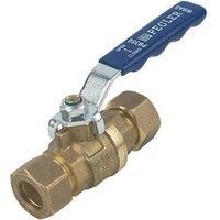 Pegler Lever Ball Valve Blue 15mm (9675V)