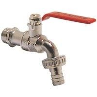 Pegler PB50 Hose Union Bib Tap 15mm x 1/2" (6263V)