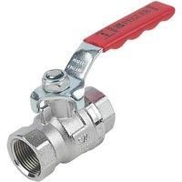 Pegler Lever Ball Valve Red 3/4" (2148V)