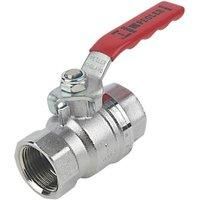 Pegler Lever Ball Valve Red 1" (9898V)