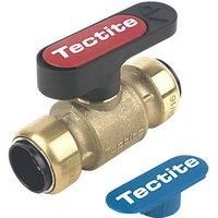 Tectite Sprint Lever Ball Valve Brass 22mm (1691V)