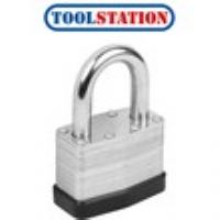 Security Laminated Padlock 50 x 9 x 28mm KA