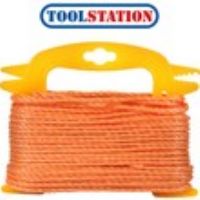 Polypropylene Rope Orange 4mm x 30m