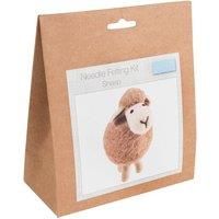 Trimits Needle Felting Craft Kit, Sheep, 12.5 x 7.5cm
