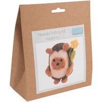 Trimits Needle Felting Craft Kit, Hedgehog, 8 x 7.5cm