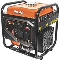 IMPAX IM3500IFG 3600W Open Frame Inverter Generator + 2.1A 1-Outlet Type A USB Charger 230V (629HA)