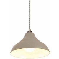 Grey Vintage Metal Ceiling Lampshade Pendant Light Shade 30cm