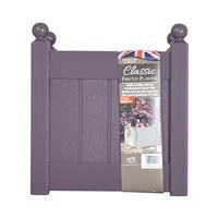 AFK Classic Square Wooden Painted Planter, 38cm, Lavender