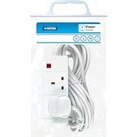 Status 13 A 2-Way Extension Socket with Neon Indicator