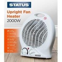 Status 2kW Upright Portable Fan Heater