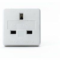 Status European Travel Adaptor 7.5 Amp - White