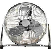 Status High Velocity 18" Floor Fan  Chrome