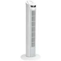 Status 29" Tower Fan With Remote - White