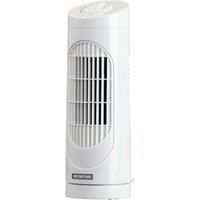 STATUS D14TOWERFAN1PKB 14" Tower Fan - White, White