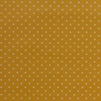 By the Metre Dotty Ochre PVC