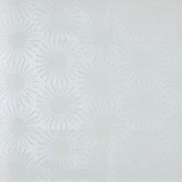 By the Metre Sunburst White PVC