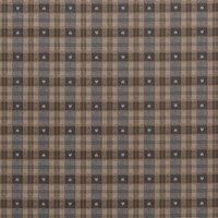 By the Metre Grey Hearts PVC