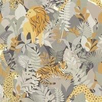 Holden Animal Kingdom Neutral Wallpeper Paper  wilko
