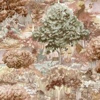 Holden Decor Astrology Burnt Orange Wallpaper 13501 - Forest Tree Zodiac Element
