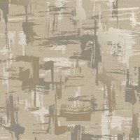 Holden Decor Abstract Geo Beige Wallpaper 13562 - Metallic Painting Texture