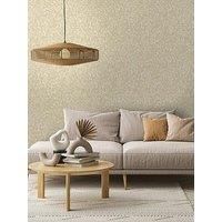 Mini Leaf Holden Wallpaper Natural Floral Branch Tree Green Beige Contemporary