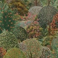 Holden Decor Tree Tapestry Green Wallpaper 13690 - Nature Forest Woodland
