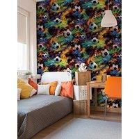 Holden Decor Football Galaxy Multi Wallpaper 13780