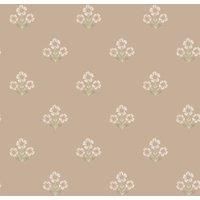 Floral Wallpaper Small Daisy Blossoms Plain Botanical Plaster Pink Holden 13970