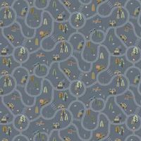 Albany Wallpaper Roundabout Road 14083