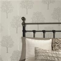 Holden Decor Ariana Collection 35250 Paper Wallpaper, Grey 35253, 10.05 m x 0.53 m