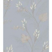 Holden Decor Opus Amarante Slate Blue Wallpaper 36252