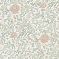 Holden Decor Bilbury Sage Coral Wallpaper