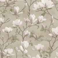 Holden Opus Petalina Magnolia flowers Floral Bloom Foliage Textured Wallpaper