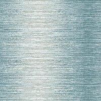 65443 - Midas Ombre Striped Mica Teal Holden Decor Wallpaper