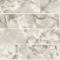 Holden Decor Tiling on a Roll Odeon Marble Tile Natural Wallpaper 89392 -