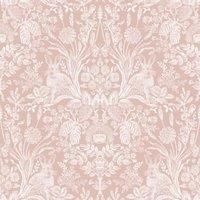 ** SAMPLE Holden Decor Harlen Wallpaper Flowers Hedgehogs Leaves Rabbits Damask