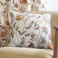 3" Pencil Pleat Curtains Pair Grove Autumn Floral Ready Made By Sundour Multi