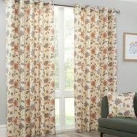 Sundour Shelley Ready Made Eyelet Curtains Multi