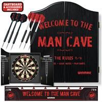 Winmau Man Cave Dartboard Gift Set