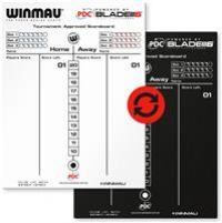 Winmau Double-Sided Dry Wipe & Chalk Scoreboard